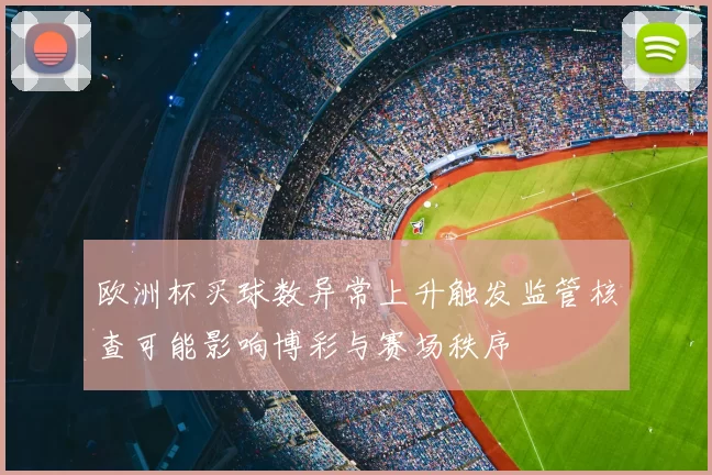 欧洲杯买球数异常上升触发监管核查可能影响博彩与赛场秩序